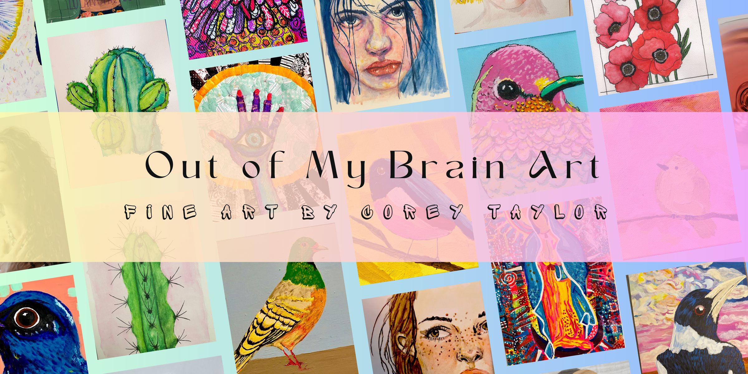 Original artwork by Corey Taylor — Out of My Brain Art